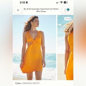 Anthropologie Cutout Dress